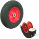 Puncture Proof Semi Pneumatic Wheels 400mm 120kg P400X8KNO